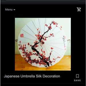 New sun  Japanese umbrella